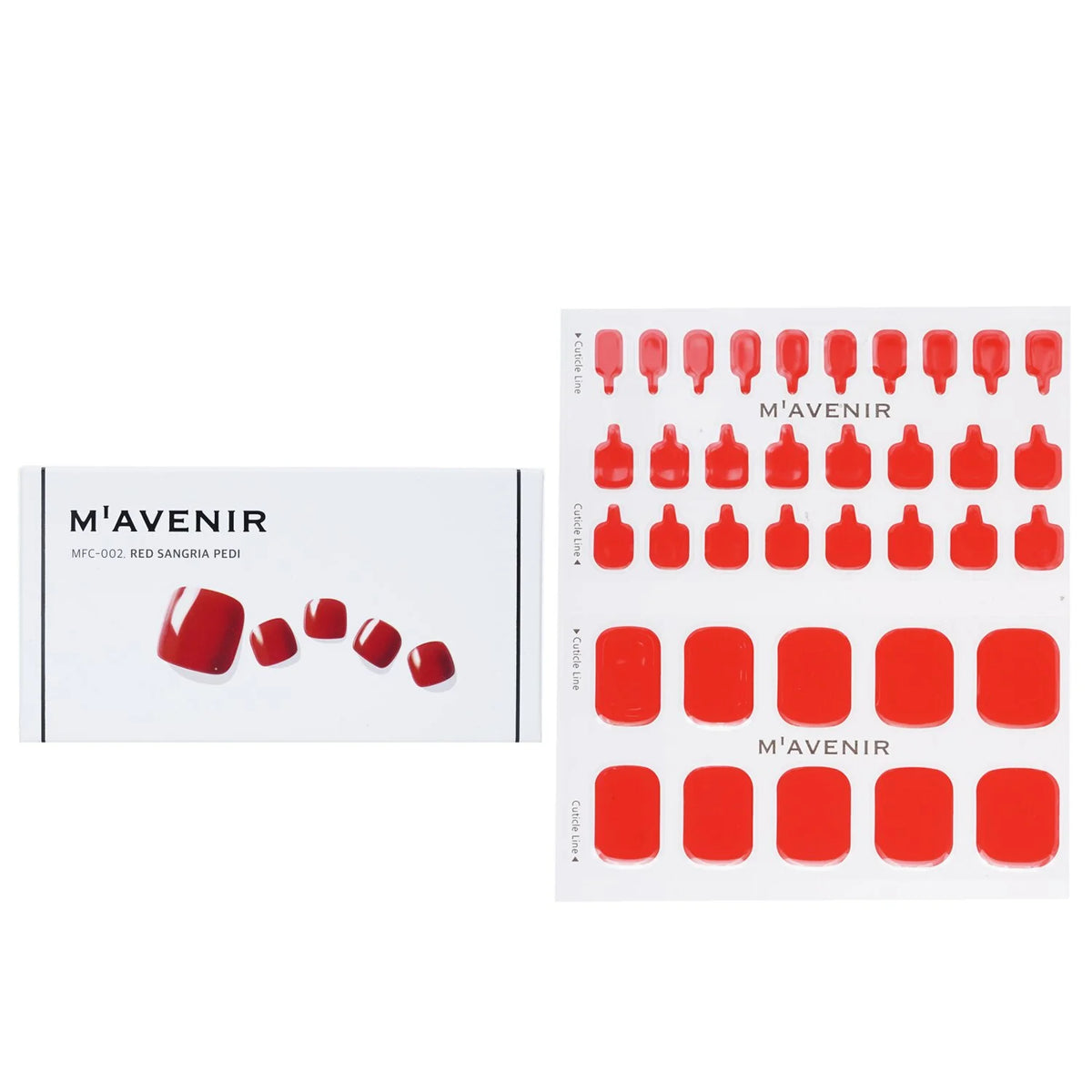 Midnight Desert Nail Sticker 32pcs F3832