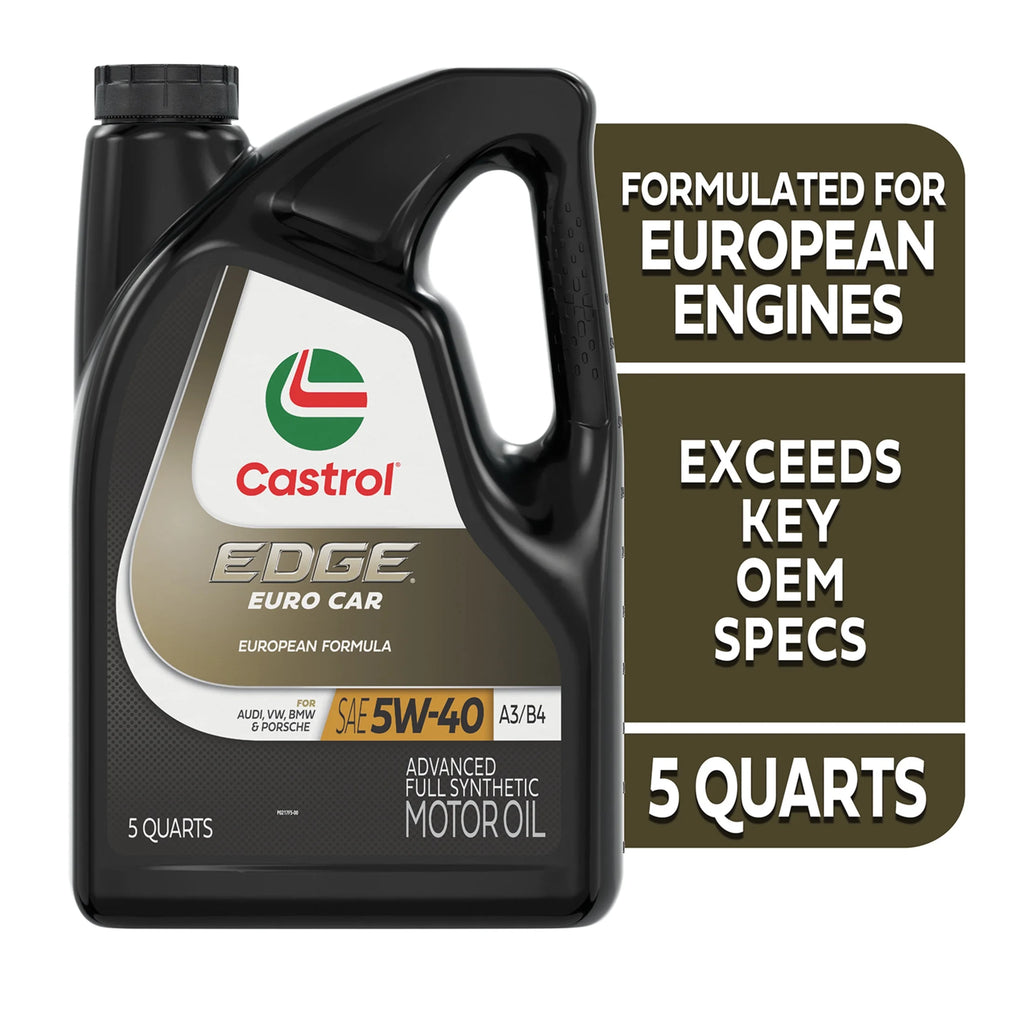 5W-40 A3/B4 Full Synthetic Motor Oil, 5 Quarts L291901