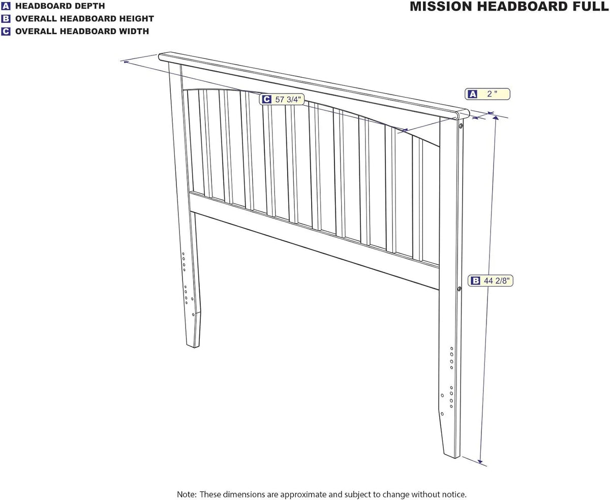 Antique Walnut Full Headboard U62847