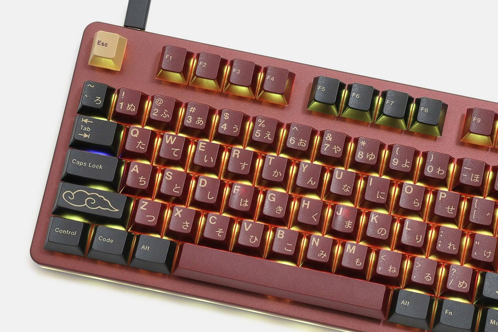 Burgundy Aluminum Case I349
