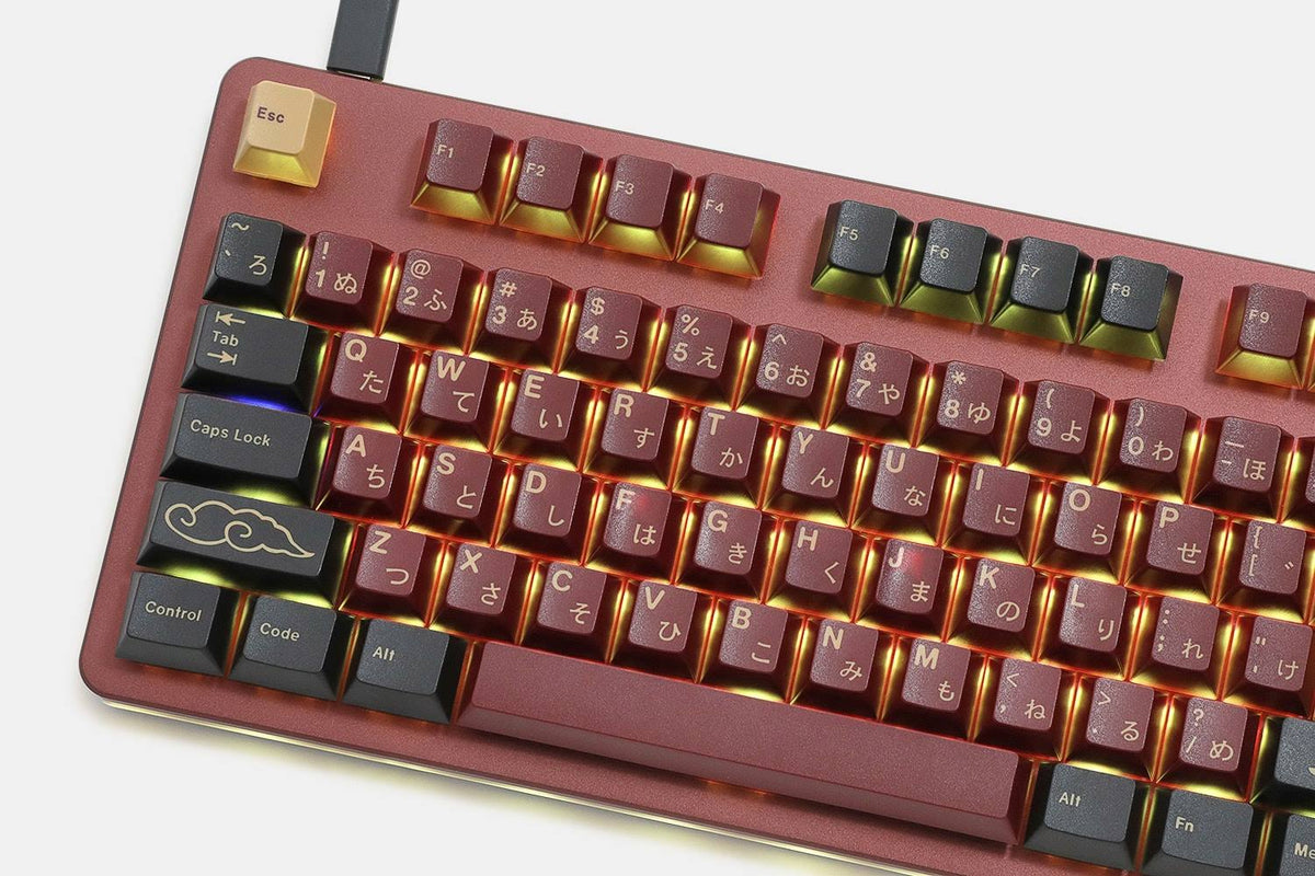 Burgundy Aluminum Case I349