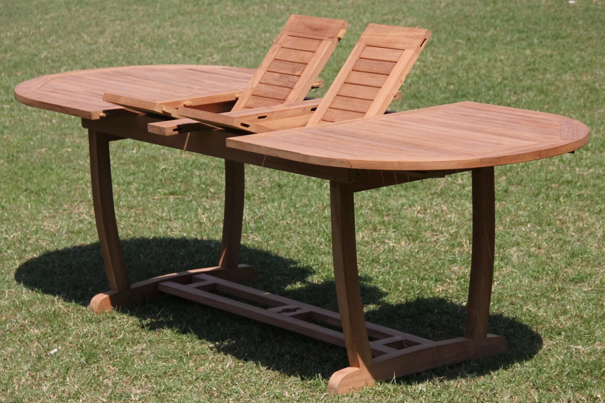 6 Seater 7 Pc Teak Dining Set F8526