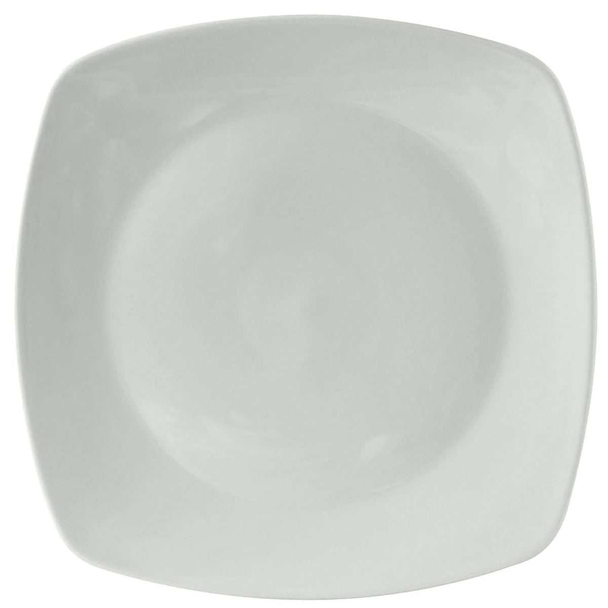 12 3/4x22 Porcelain White Square China Plate - 6/Case G7064