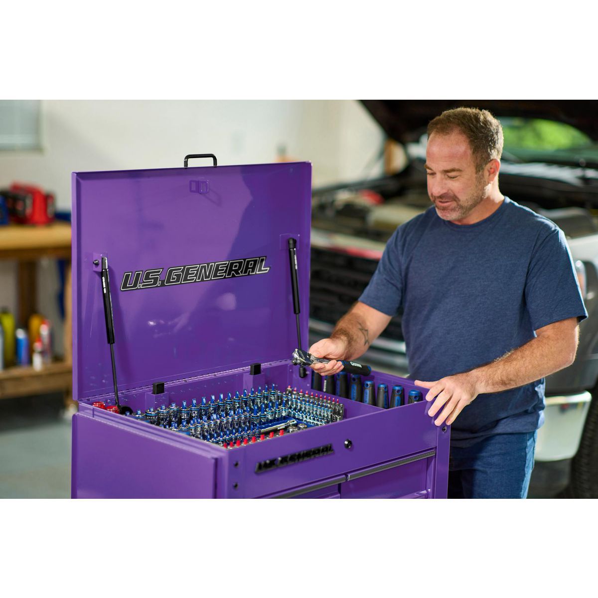 30 in. 5-Drawer Mechanics Cart A8638