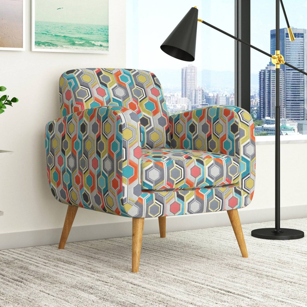 Bark Chenille Armchair F849