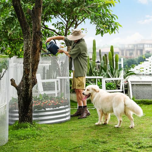 Galvanized Raised Garden Bed 2Pcs T8228
