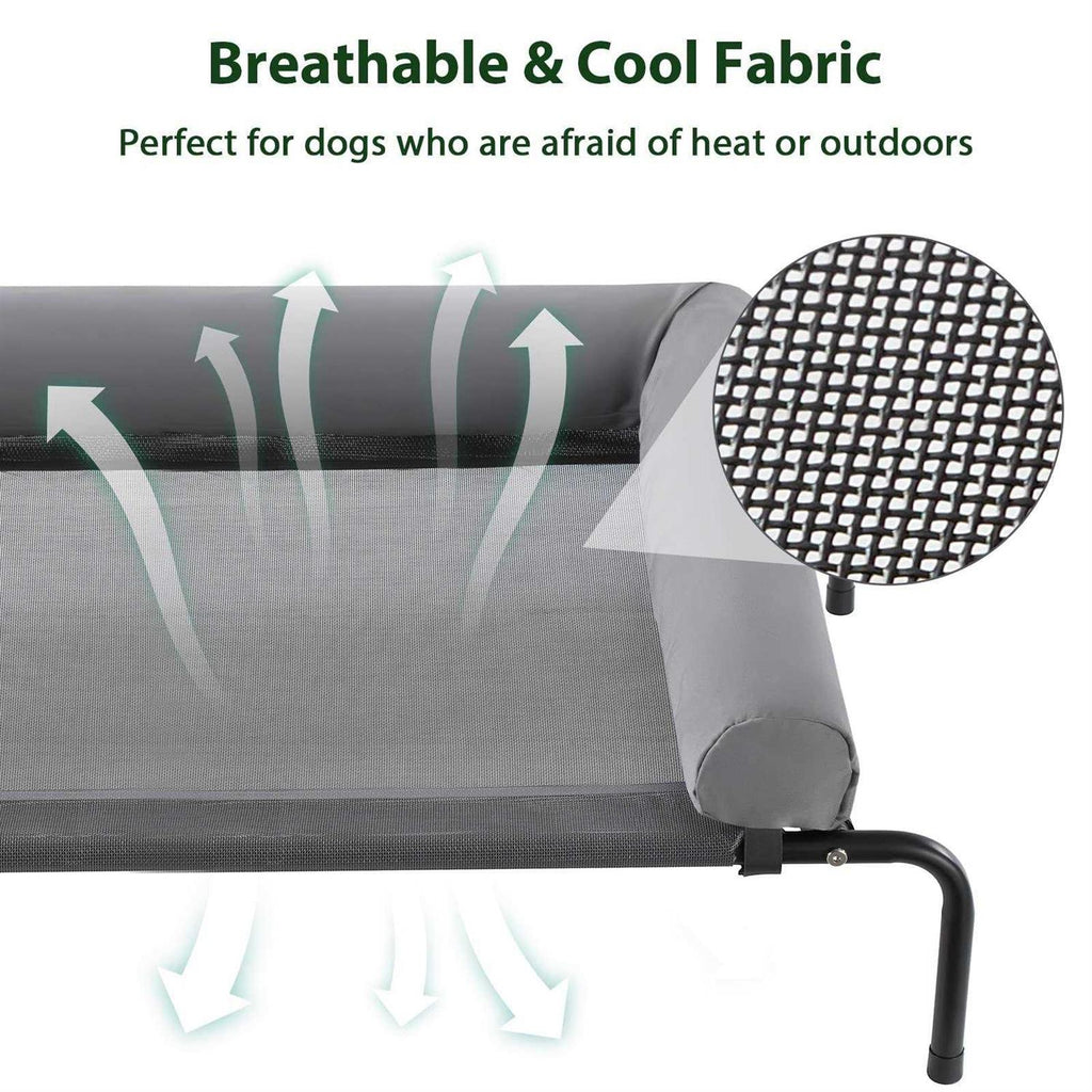 Large Elevated Cooling Dog Bed B7136