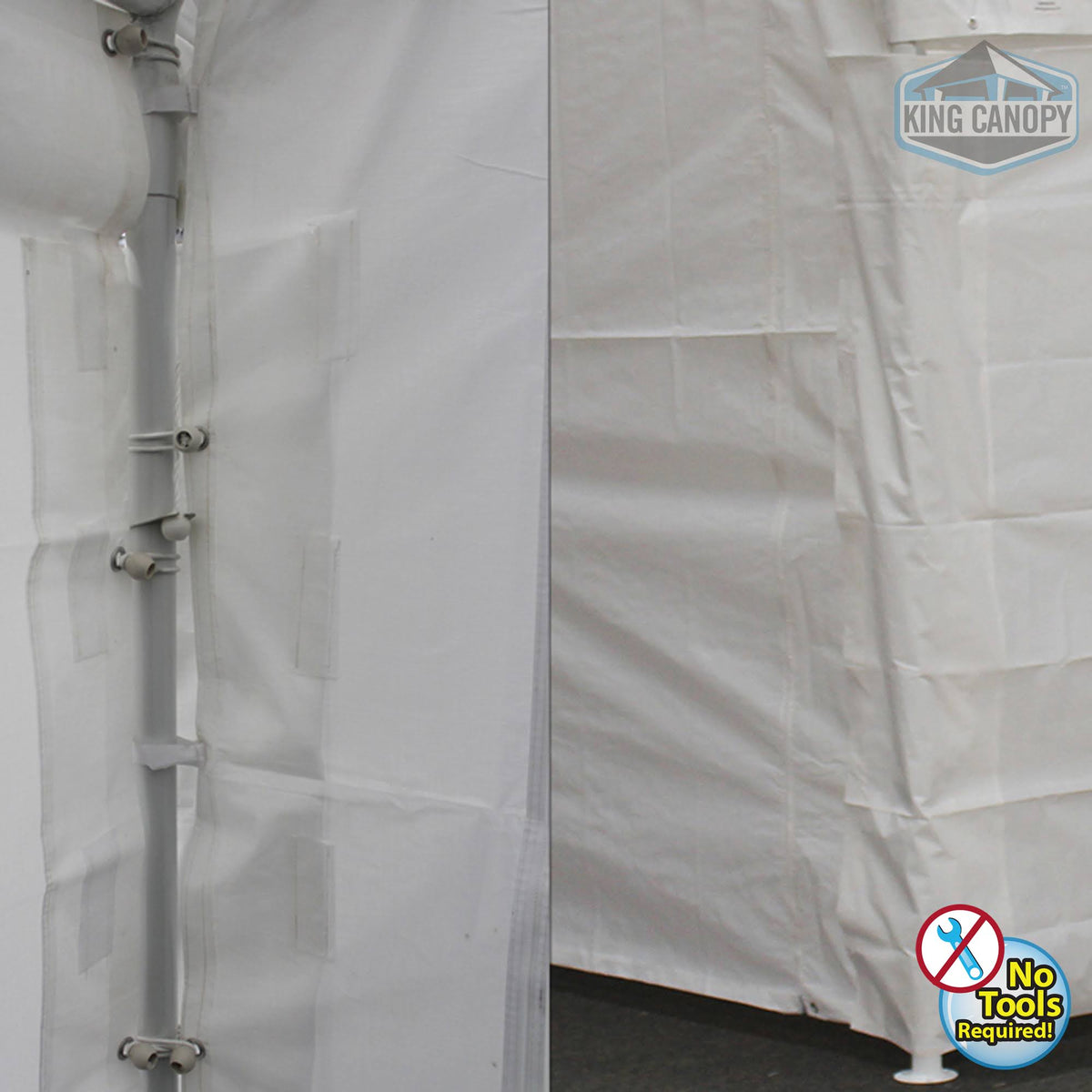 Canopy Sidewall Kit with Flaps and Bug Screen B395665