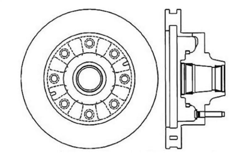 Drilled Sport Brake Rotor M74335