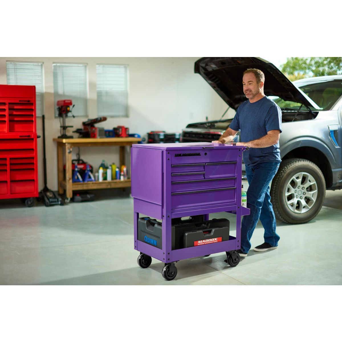 30 in. 5-Drawer Mechanics Cart A8638