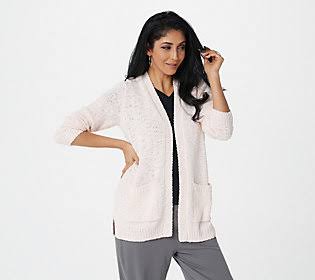 Boucle Patch Pocket Cardigan K74326