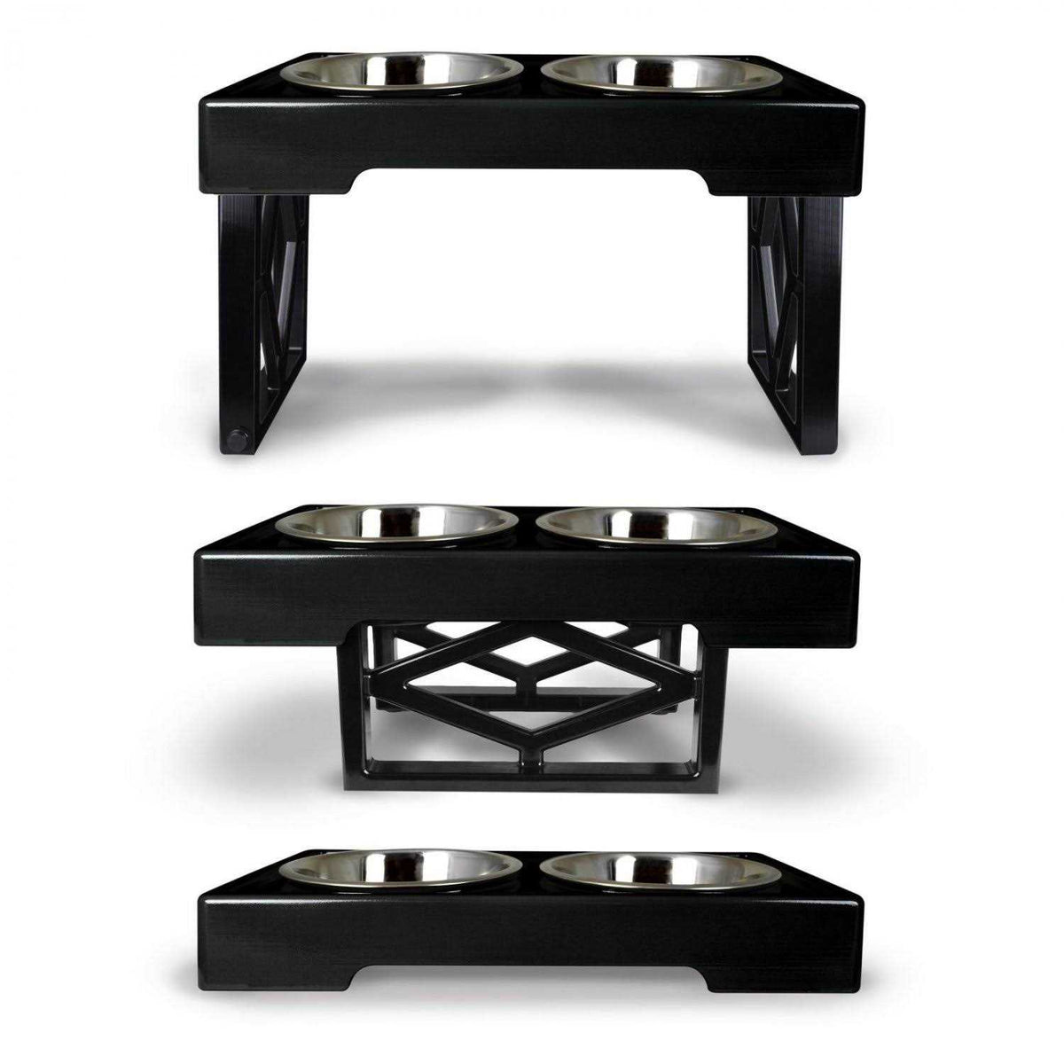 Adjustable Elevated Dog Bowls I2514