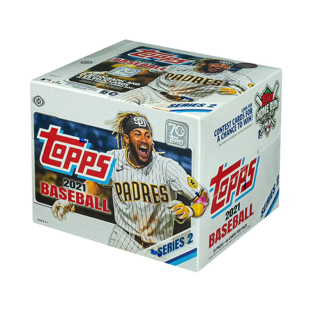 2021 Topps Series 2 Baseball JUMBO Hobby Box F649