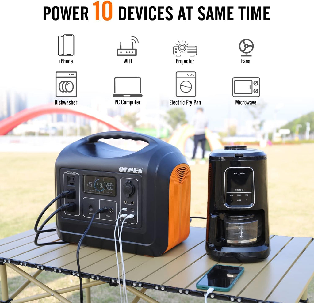 1800W 1488Wh Portable Power Station with 400W Panels S6725