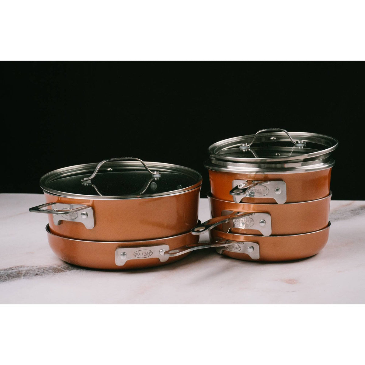 10-piece Nonstick Aluminum Cookware Set G60677