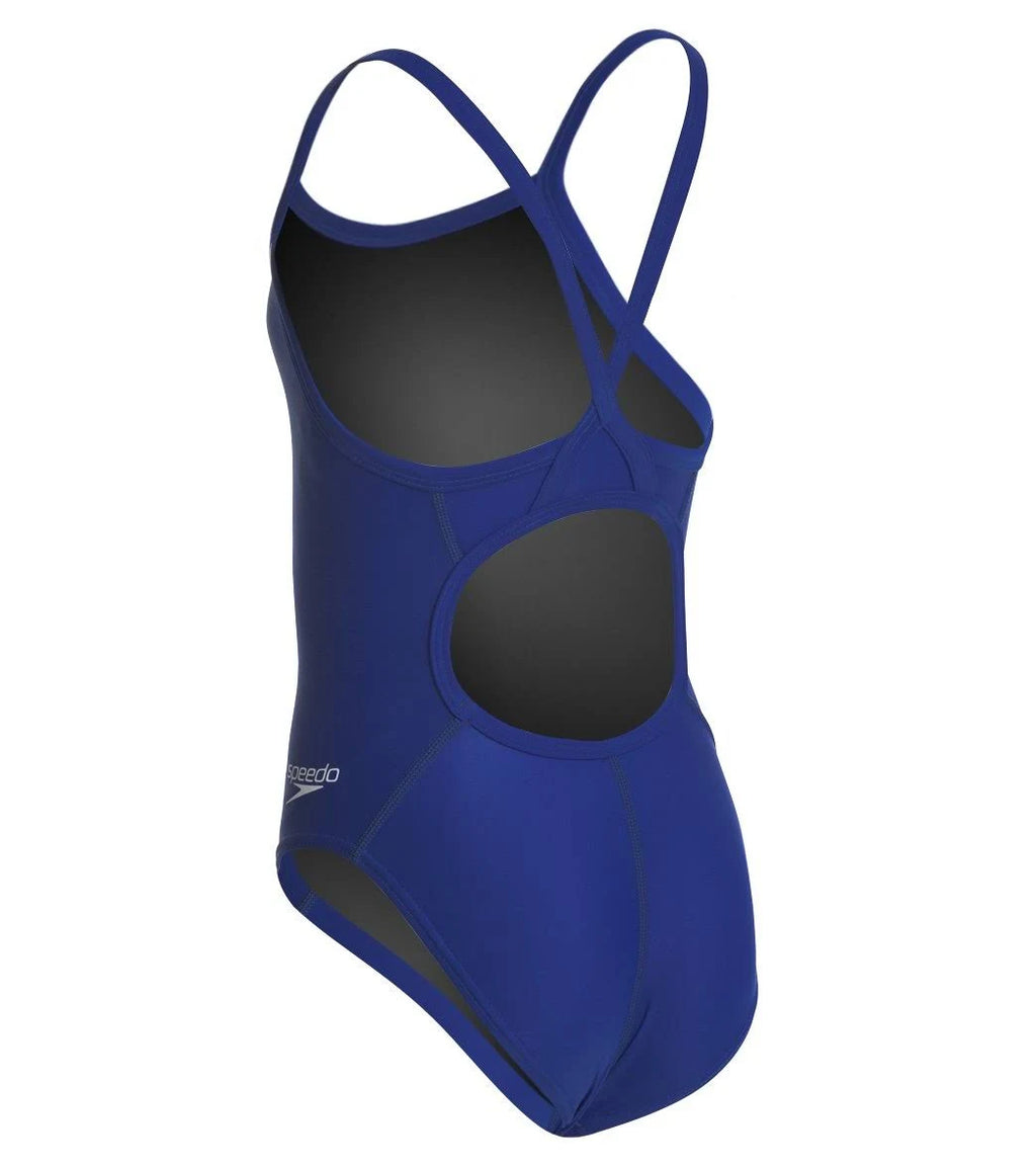 Nautical Navy 26 Youth Flyback Swim Suit N20253